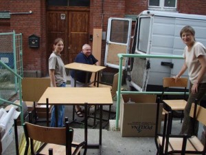 2006-2007 Przeprowadzka i remont nowej szkoły