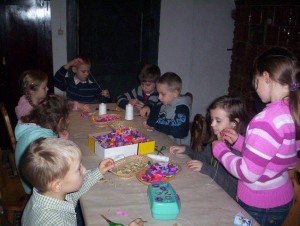 2007-008 kl.I-III Warsztaty przedświąteczne. Wizyta w hucie szkła