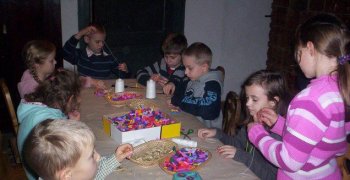 2007-008 kl.I-III Warsztaty przedświąteczne. Wizyta w hucie szkła