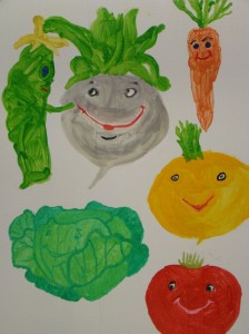 Konkurs- warzywa i owoce są na 5