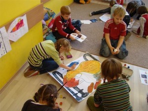 Kubusiowe plakaty – kl. II tęczowa