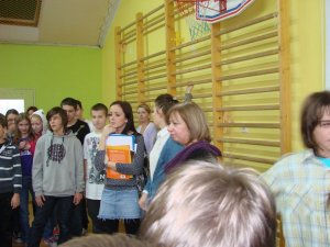 Konkurs pt. Oryginalna choinka, przygotowany przez świetlicę i samorząd uczniowski 2010