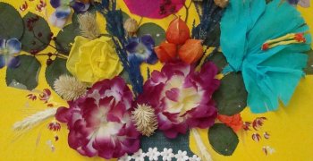 Rodzinny konkurs plastyczny- Kwiaty dzieciństwa- styczeń 2009