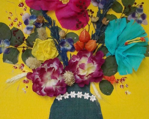 Rodzinny konkurs plastyczny- Kwiaty dzieciństwa- styczeń 2009