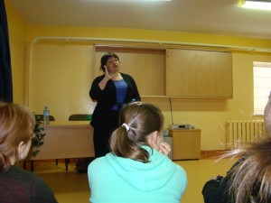 Spotkanie z Panią Profesor Bożeną Tieszen