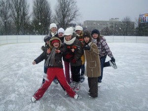 Szkoła na łyżwach