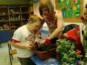 Wiosenny kącik przyrody 2011