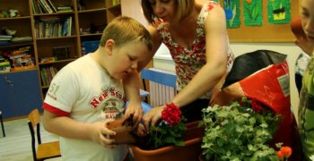 Wiosenny kącik przyrody 2011