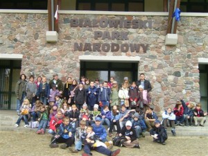 Wycieczka klas IV-VI do Białowieży
