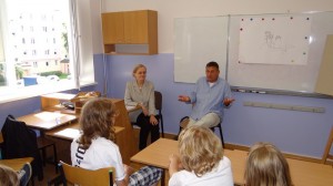 Spotkanie z p. Barbarą Deją i p. Janem Pruskim