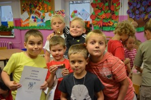 Oliwier zaprasza wszystkich cierpliwych do złożenia robota z Bionicle’ów- konkurs