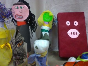 Międzyszkolna wystawa -Halloween-owe stworki