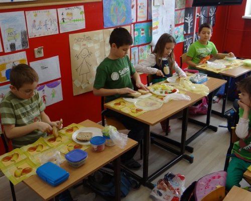 Dzień wiosny w klasach I-II