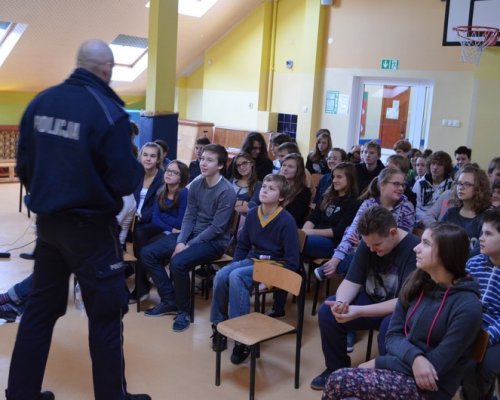 Spotkanie z policjantem – gim Spotkanie z policjantem – gim