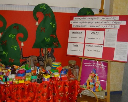 Akcja „GWIAZDKA DLA AFRYKI” zakończona! Akcja „GWIAZDKA DLA AFRYKI” zakończona!