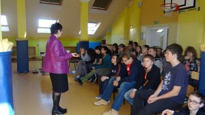 Spotkanie z p. Bernadetą Jabłońską