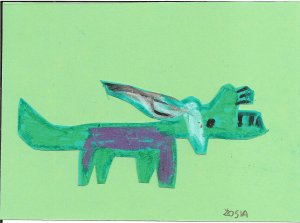 Uczymy się rysować dinozaury