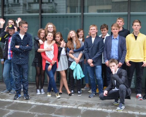 Gimnazjaliści w Warszawie Gimnazjaliści w Warszawie