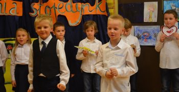 Pasowanie na ucznia Stojedynki – klasa I bursztynowa