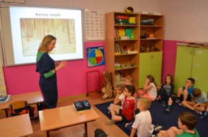 Spotkanie z malarstwem w klasie I bursztynowej