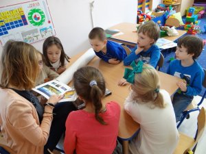 Lekcja malarstwa z p. Martą Wasilewską-Frągnowską