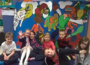 Ścianka fotograficzna na Dzień Dziewczynek