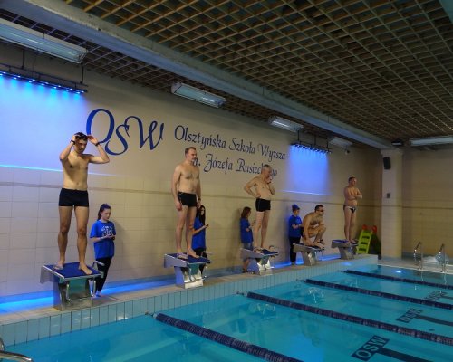 ZAWODY PŁYWACKIE STOJEDYNKI