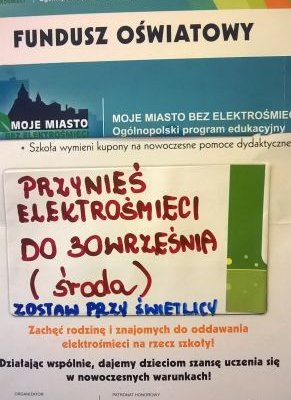 Moje miasto bez elektrośmieci
