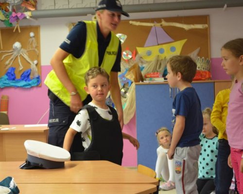 Spotkanie z policjantką