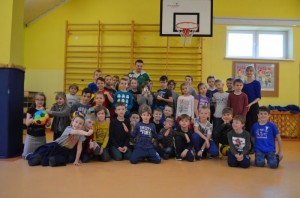 Spotkanie z panem Pawłem Woickim zawodnikiem Indykpolu AZS Olsztyn