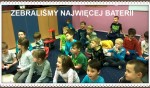 Bateria Pomysłów- zwycięska klasa w zbieraniu baterii