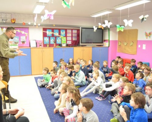 Pierwszy dzień wiosny w klasach I-III