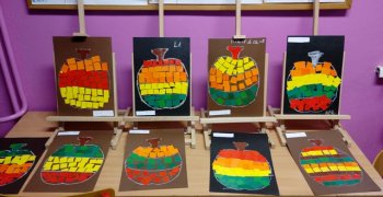 Jabłka w kolorze jesieni