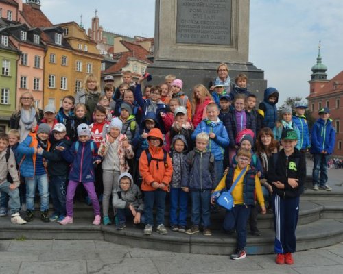 Wycieczka do Warszawy klasy II i III