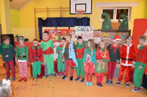 Świąteczne przedstawienie klasy III bursztynowej