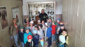 Wycieczka do Komendy Państwowej Straży Pożarnej w Olsztynie