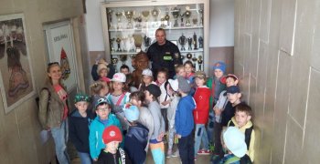 Wycieczka do Komendy Państwowej Straży Pożarnej w Olsztynie