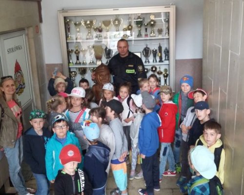 Wycieczka do Komendy Państwowej Straży Pożarnej w Olsztynie