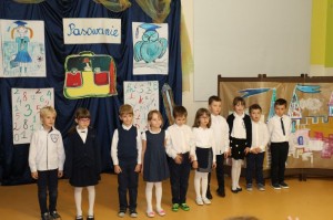 Pasowanie na uczniów klasy pierwszej