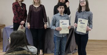 Uczniowie Stojedynki na II Wojewódzkim Dyktandzie z Języka Niemieckiego