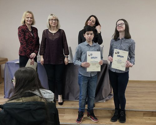 Uczniowie Stojedynki na II Wojewódzkim Dyktandzie z Języka Niemieckiego Uczniowie Stojedynki na II Wojewódzkim Dyktandzie z Języka Niemieckiego