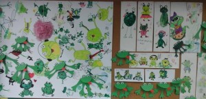 Dekoracje wykonane z dziećmi