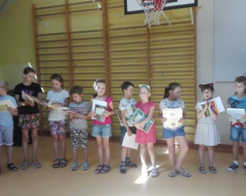 Gratulacje dla uczniów klas I-III