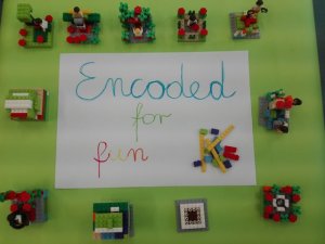 Chabry zakodowały logo projektu „ENCODED FOR FUN”