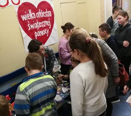 Ponownie zagraliśmy z WOŚP Ponownie zagraliśmy z WOŚP