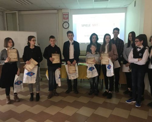 Międzyszkolny Konkurs Języka Niemieckiego Międzyszkolny Konkurs Języka Niemieckiego