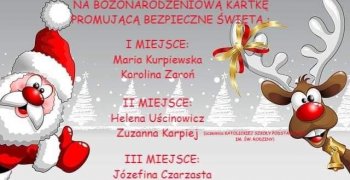 (Polski) “Bożonarodzeniowa kartka”- międzyszkolny konkurs