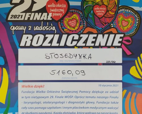 Stojedynkowy rekord WOŚP