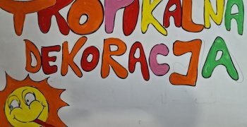 (Polski) Tropikalna dekoracja wakacyjna