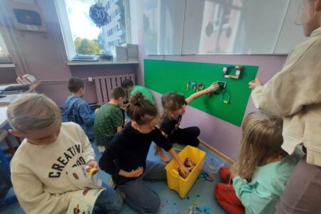 Lego Education – wall building Lego Education – wall building